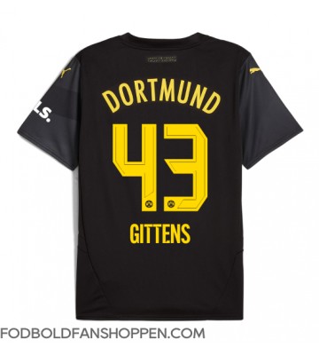 Borussia Dortmund Jamie Bynoe-Gittens #43 Udebanetrøje 2024-25 Kortærmet